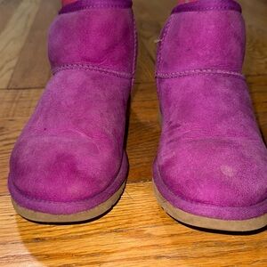 UGG Purple Shearling Boots